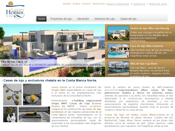 www.casasychaletsdelujo.es