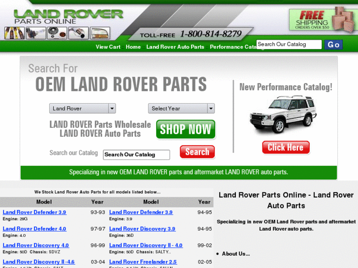 www.landautoparts.com