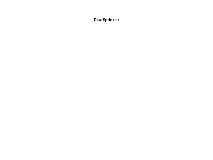 www.dewsprinkler.com