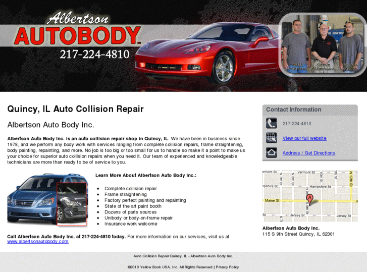 www.albertsonautobody.net