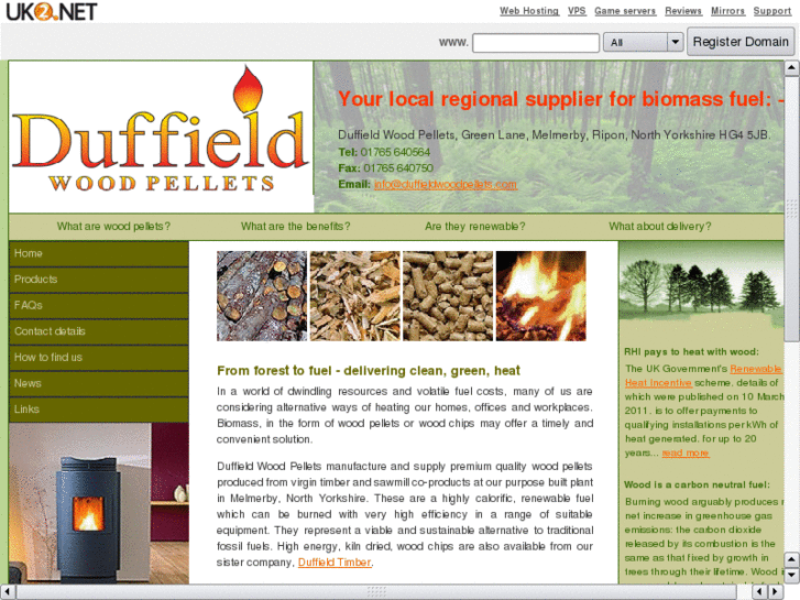 www.duffieldwoodpellets.net