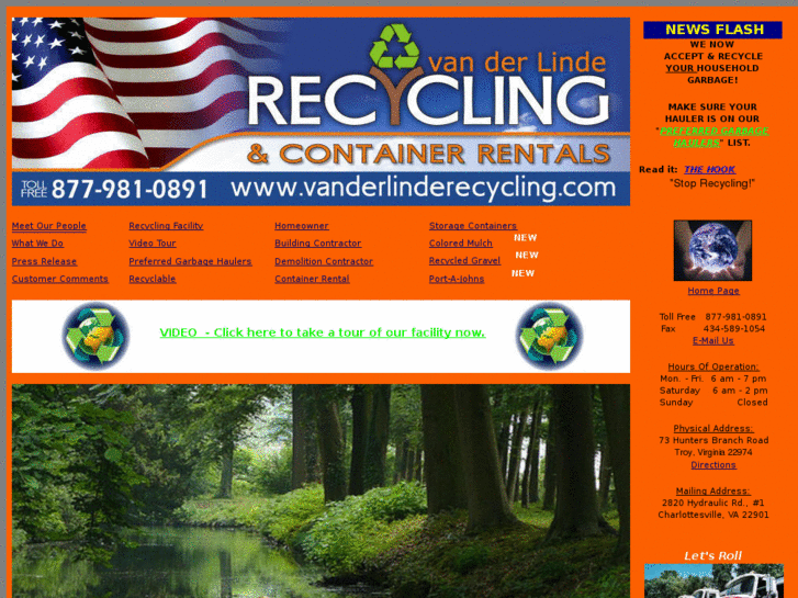 www.vanderlinderecycling.com