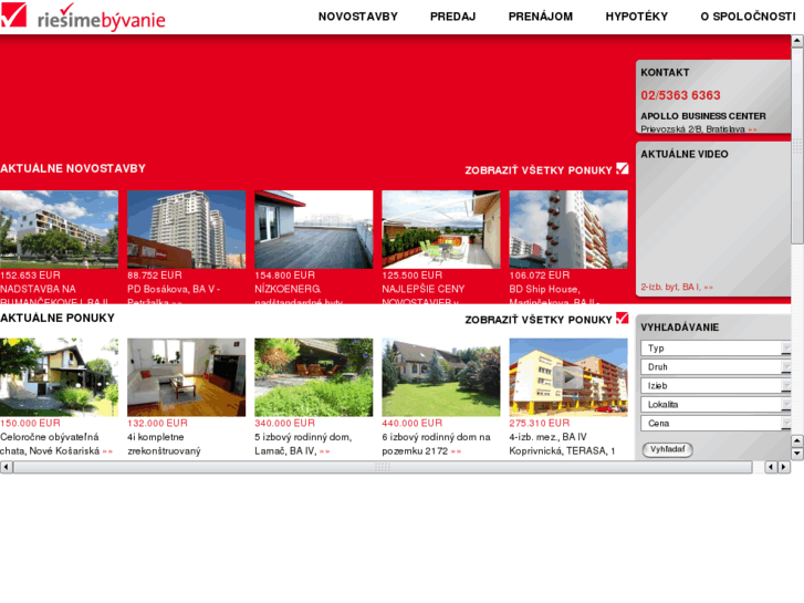 www.riesimebyvanie.sk