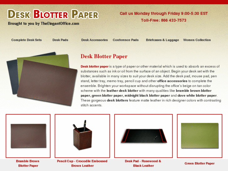 www.deskblotterpaper.com