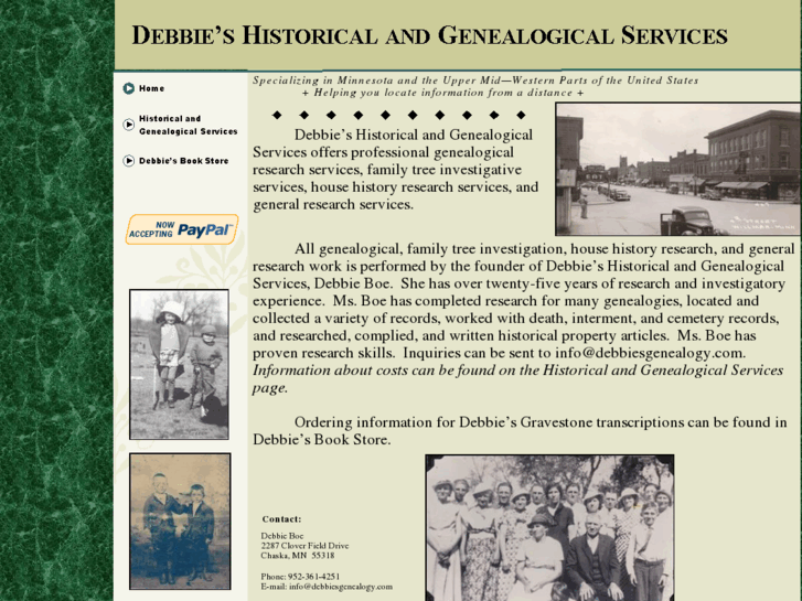 www.debbiesgenealogy.com