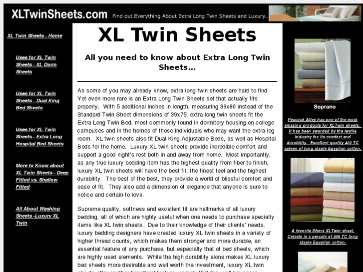www.xltwinsheets.com