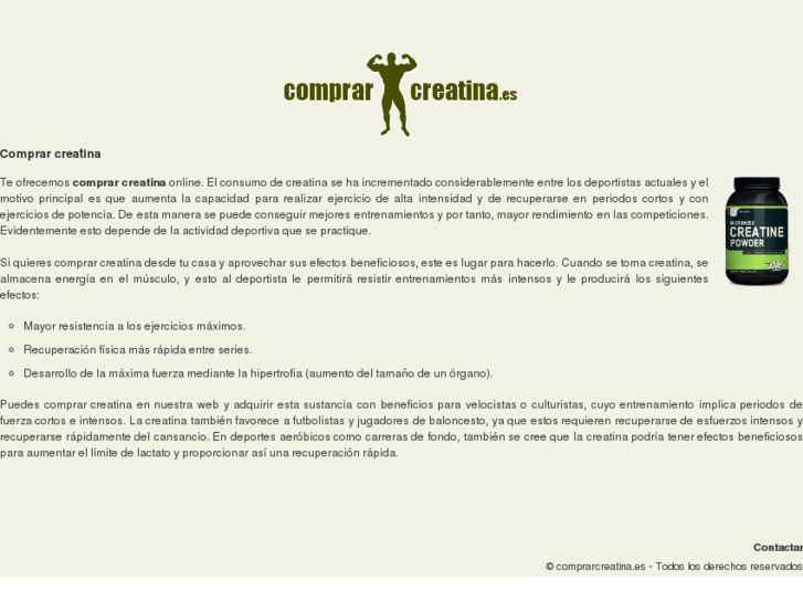 www.comprarcreatina.es