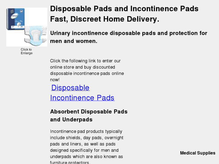 www.disposablepads.com