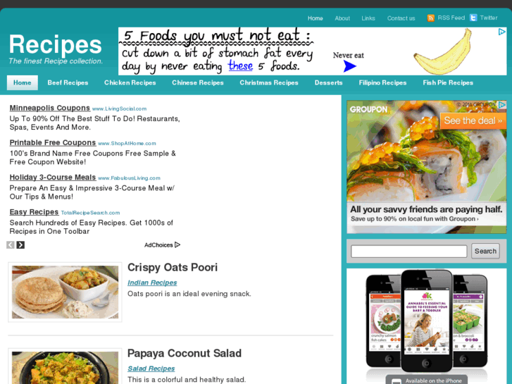 www.recipes.li