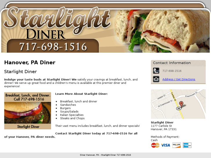 www.starlightdinerhanoverpa.com