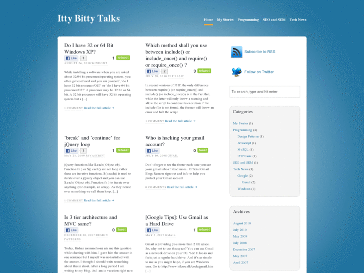 www.ittybittytalks.com