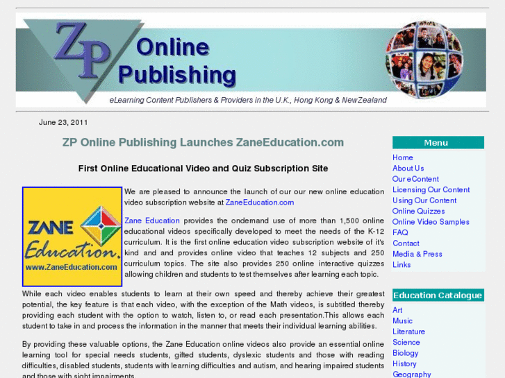 www.zponlinepublishing.com