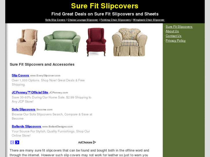 www.surefitslipcovers.org