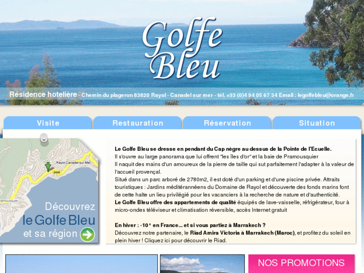 www.golfebleu-residence.com