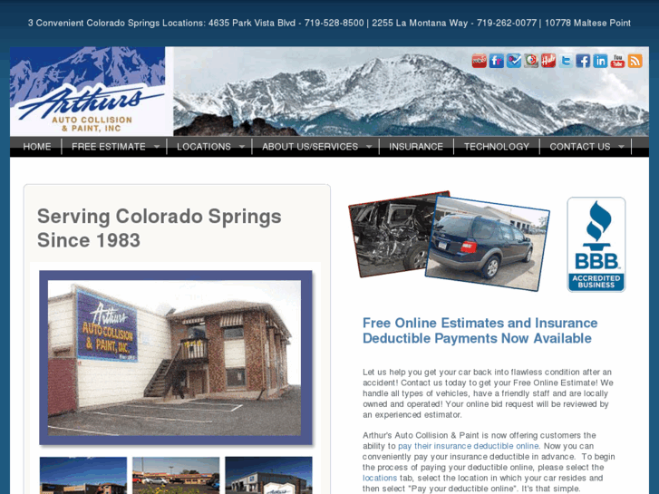 www.arthursautocollision.com