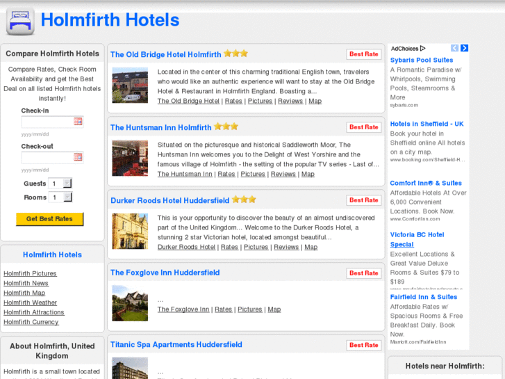 www.holmfirthhotels.com