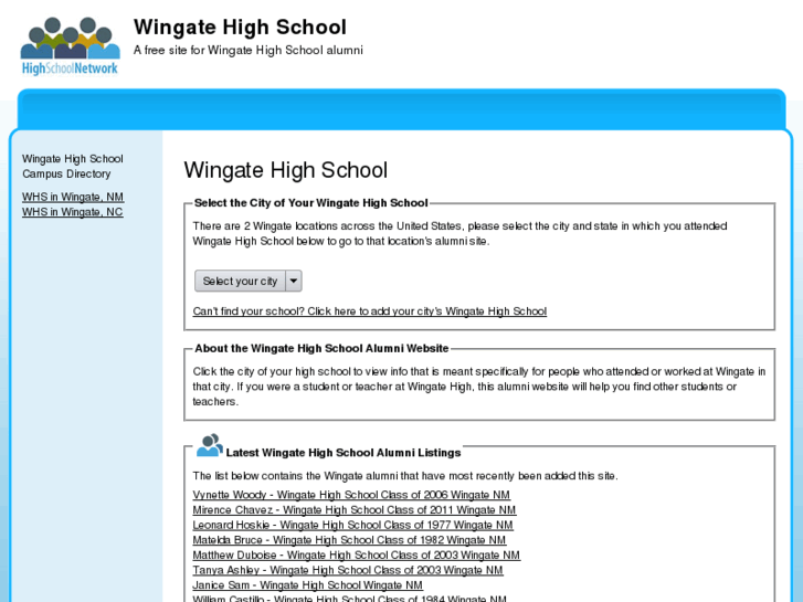 www.wingatehighschool.org