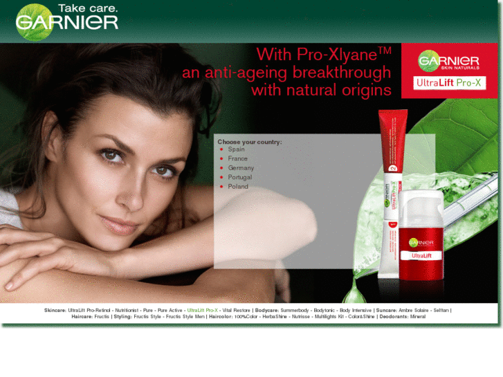 www.garnier-ultra-lift.com