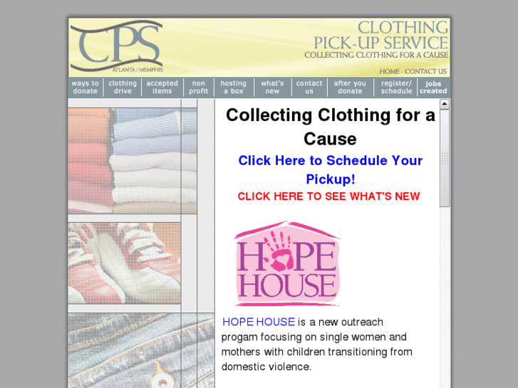 www.clothingpickupmem.com