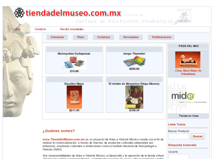 www.tiendadelmuseo.com.mx