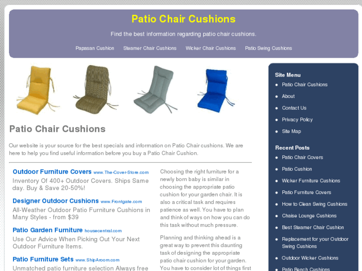 www.patiochaircushionsreview.com