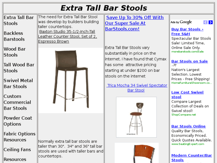 www.extratallbarstools.net