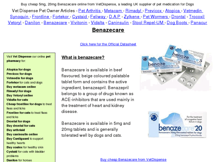 www.buybenazecare.co.uk