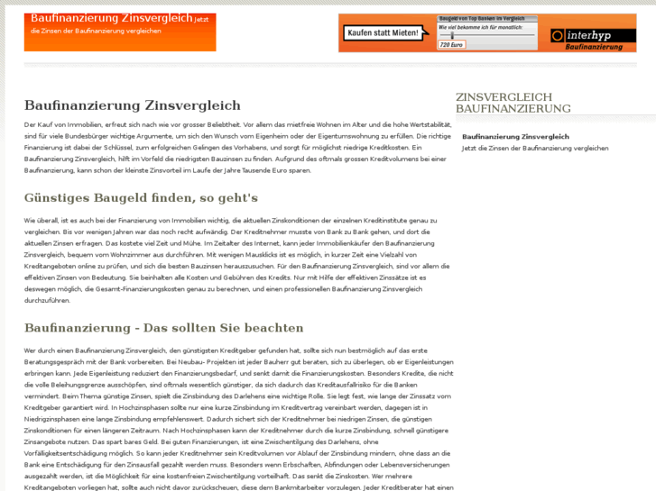 www.baufinanzierung-zinsvergleich.org