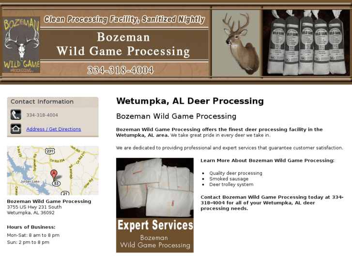 www.bozemanwildgameprocessing.com