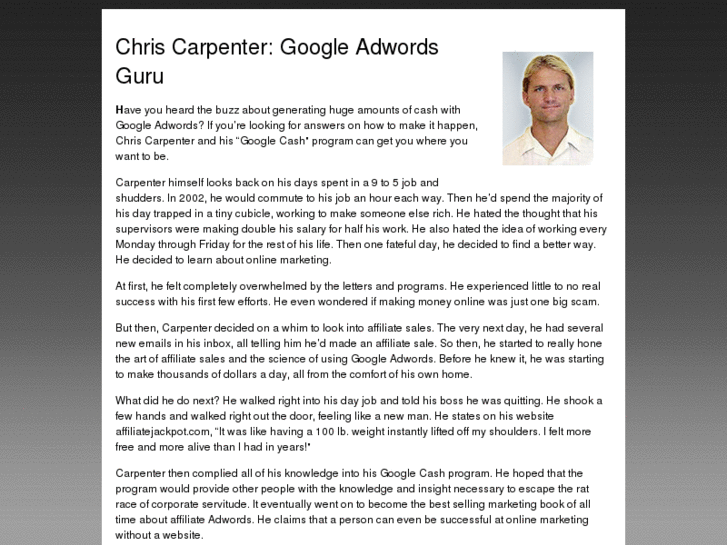 www.chris-carpenter.net