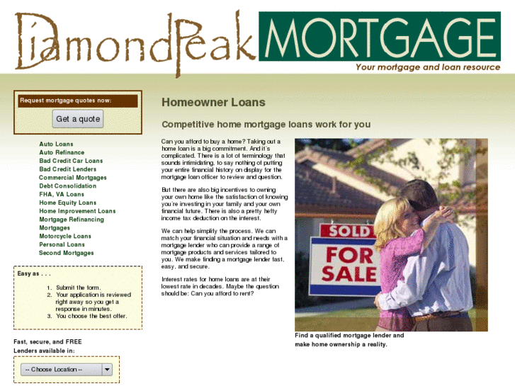 www.diamondpeakmortgage.com
