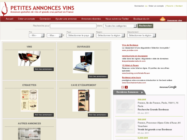 www.petites-annonces-vins.com