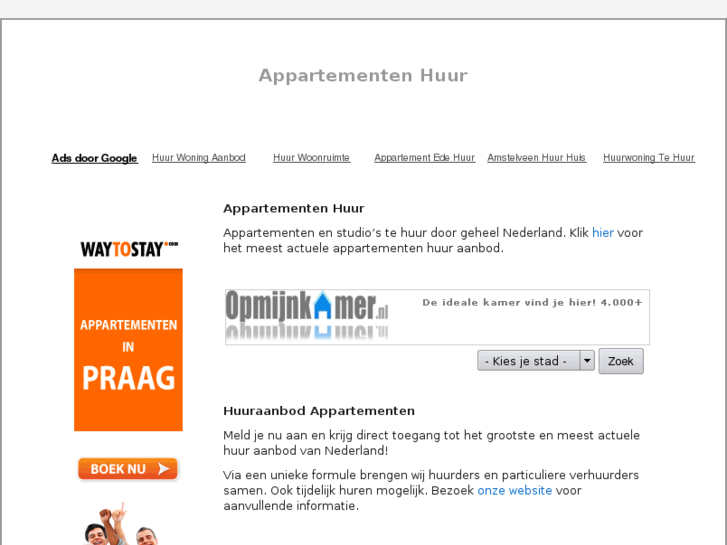 www.appartementenhuur.net
