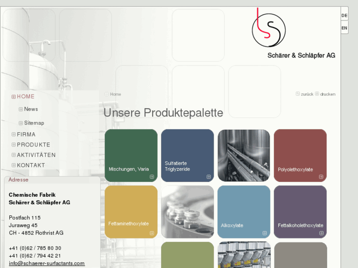www.schaerer-surfactants.com