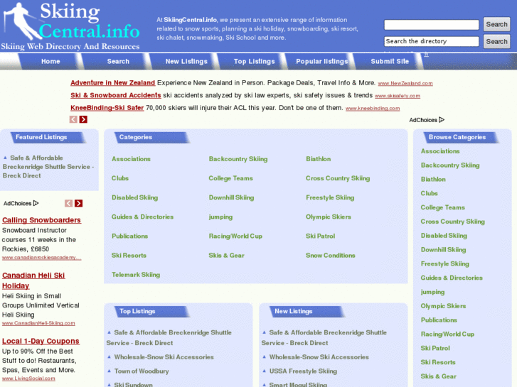 www.skiingcentral.info