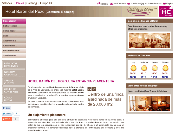 www.hotelbarondelpozo.com