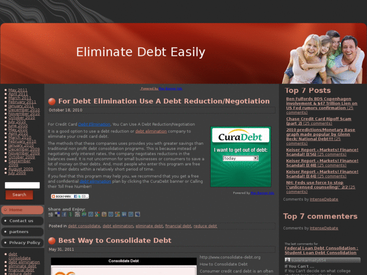 www.eliminatedebteasily.com