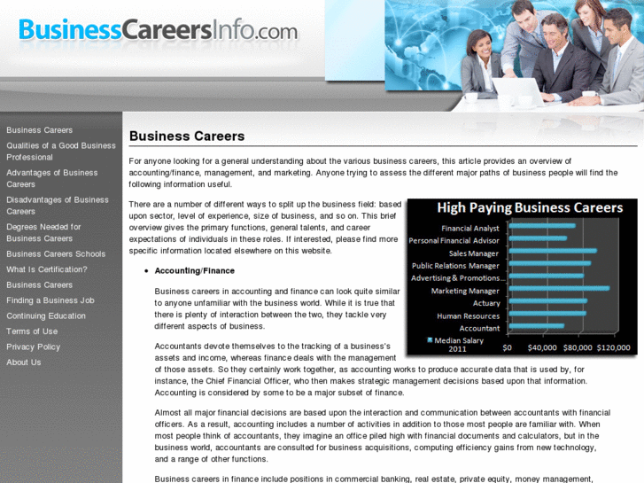 www.businesscareersinfo.com