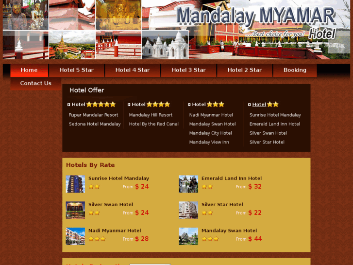 www.mandalay-myanmarhotels.com