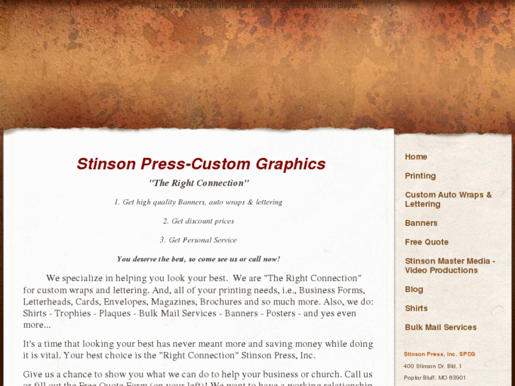 www.stinsoncustomgraphics.com