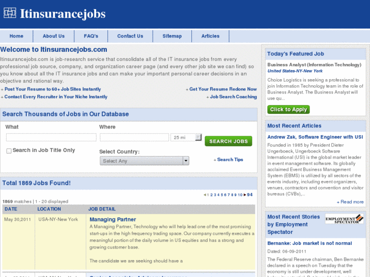 www.itinsurancejobs.com