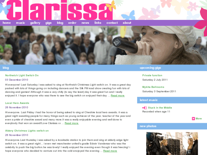 www.clarissamusic.co.uk