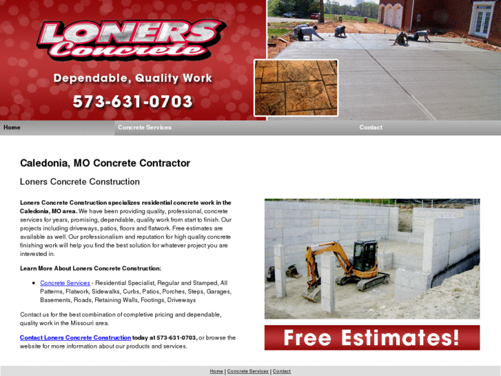 www.lonersconcrete.com