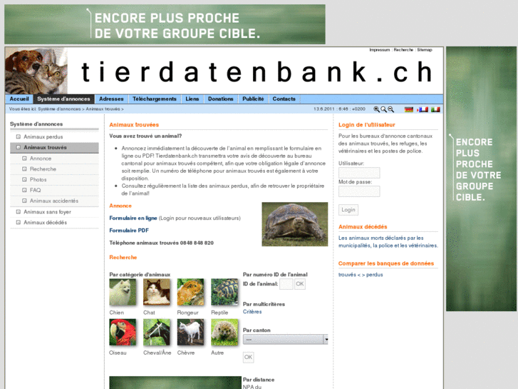 www.animauxtrouves.ch