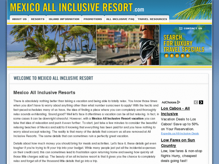 www.mexicoallinclusiveresort.com