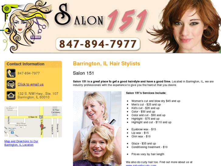 www.salon151il.com