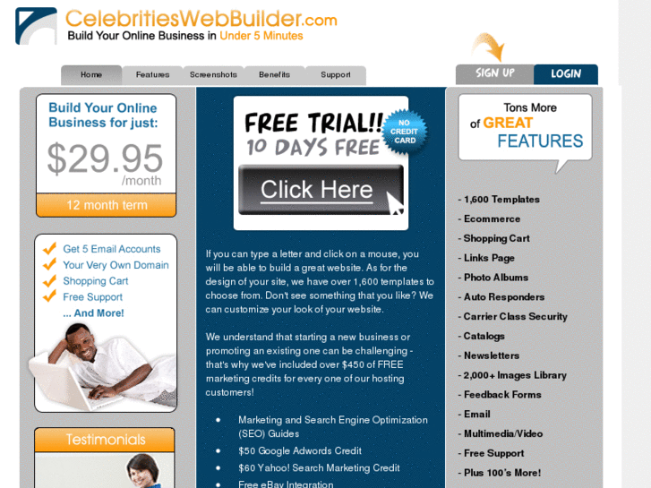 www.celebritieswebbuilder.com