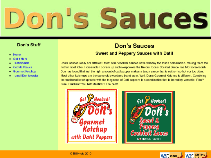 www.donssauces.com