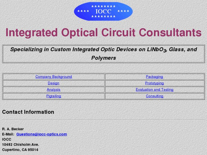 www.iocc-optics.com