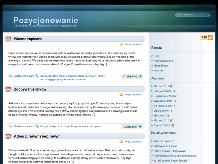 www.strony-pozycjonowanie.com.pl